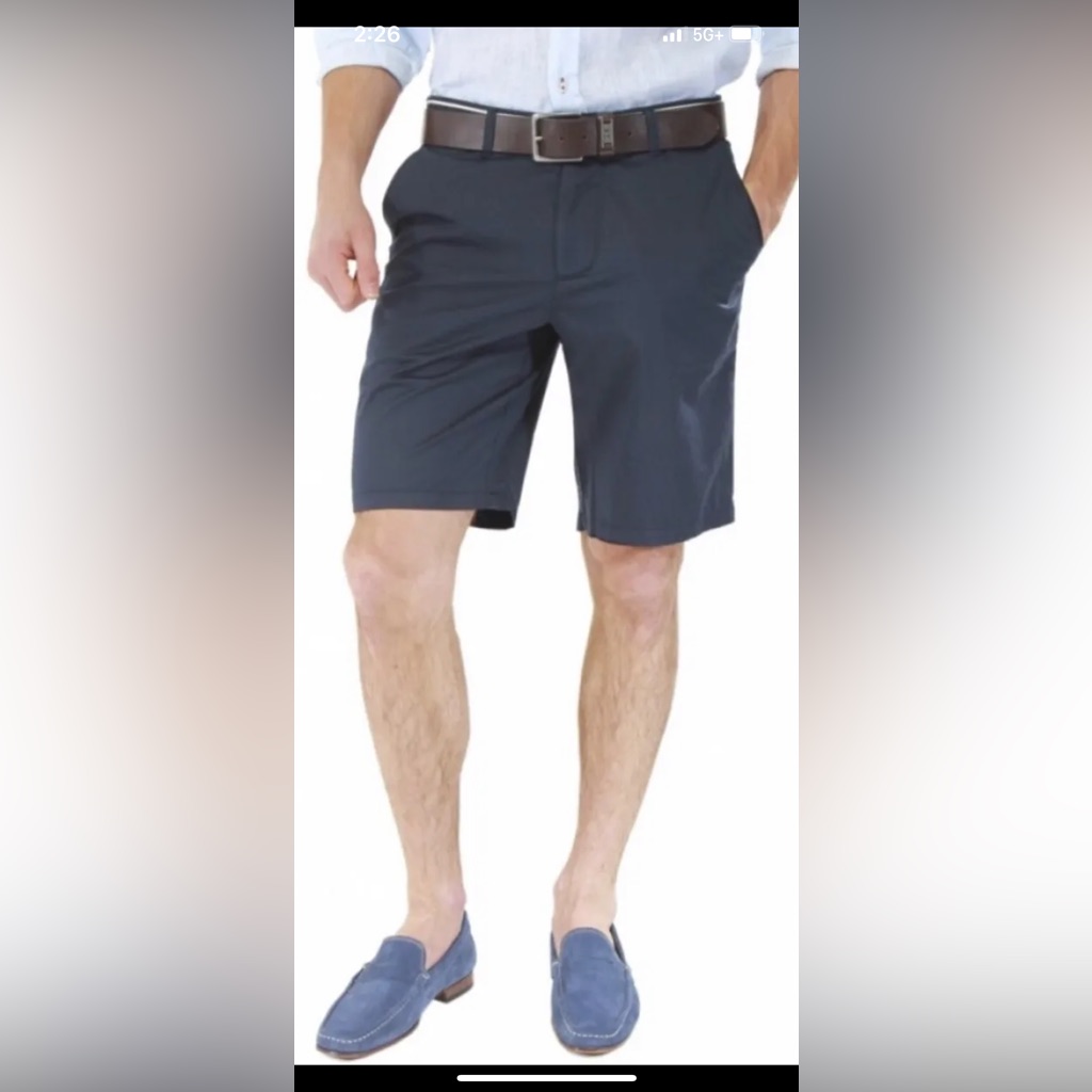 Hugo Boss Premium Crigan-Short Stretch Cotton Regular Fit Sz 54/38 $145 Nwt -